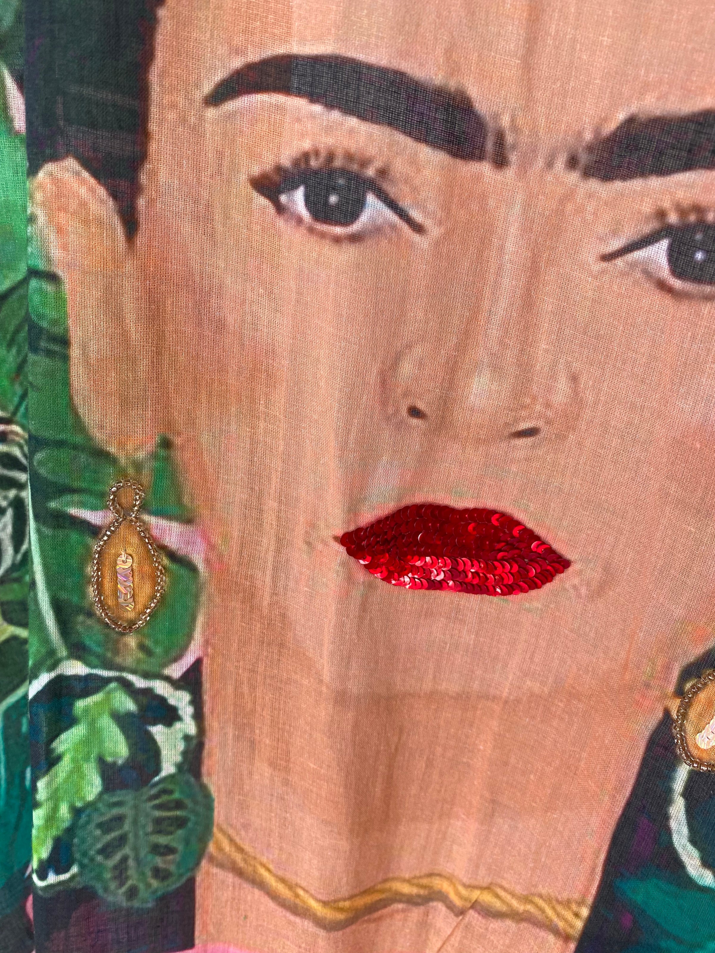 Kimono Verde | Frida kahlo