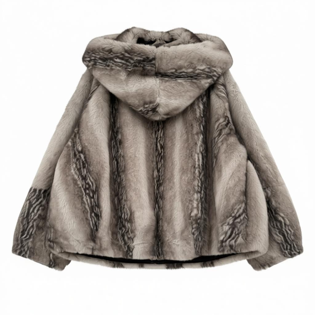 Casaco de Pêlo Cinzento | Katarina