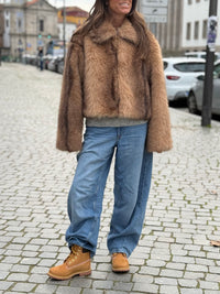 Casaco de Pêlo Fecho | Lulu