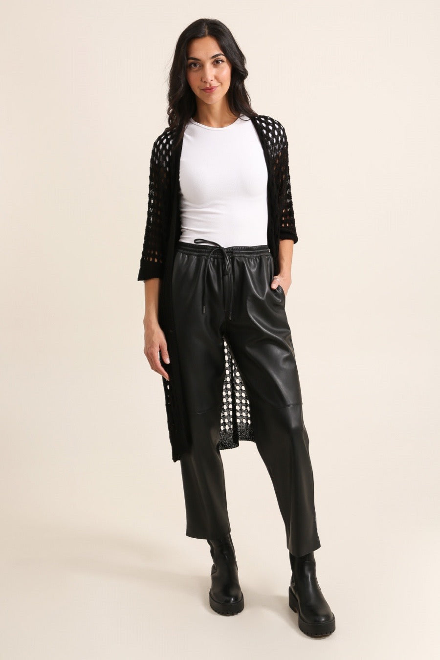 Kimono Croché | Preto