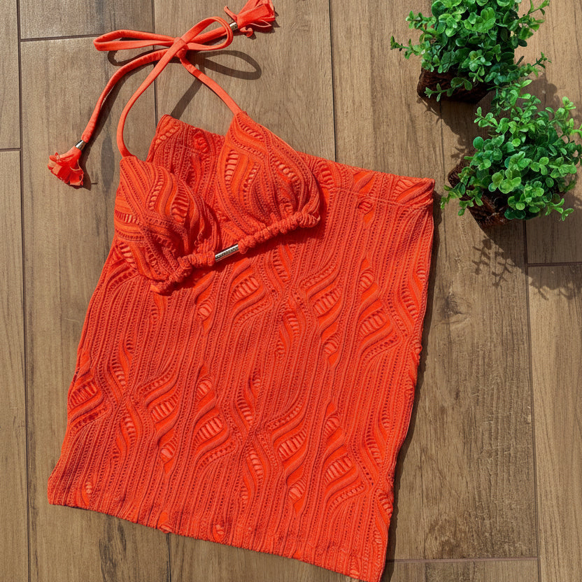 Saia Curta Praia Laranja