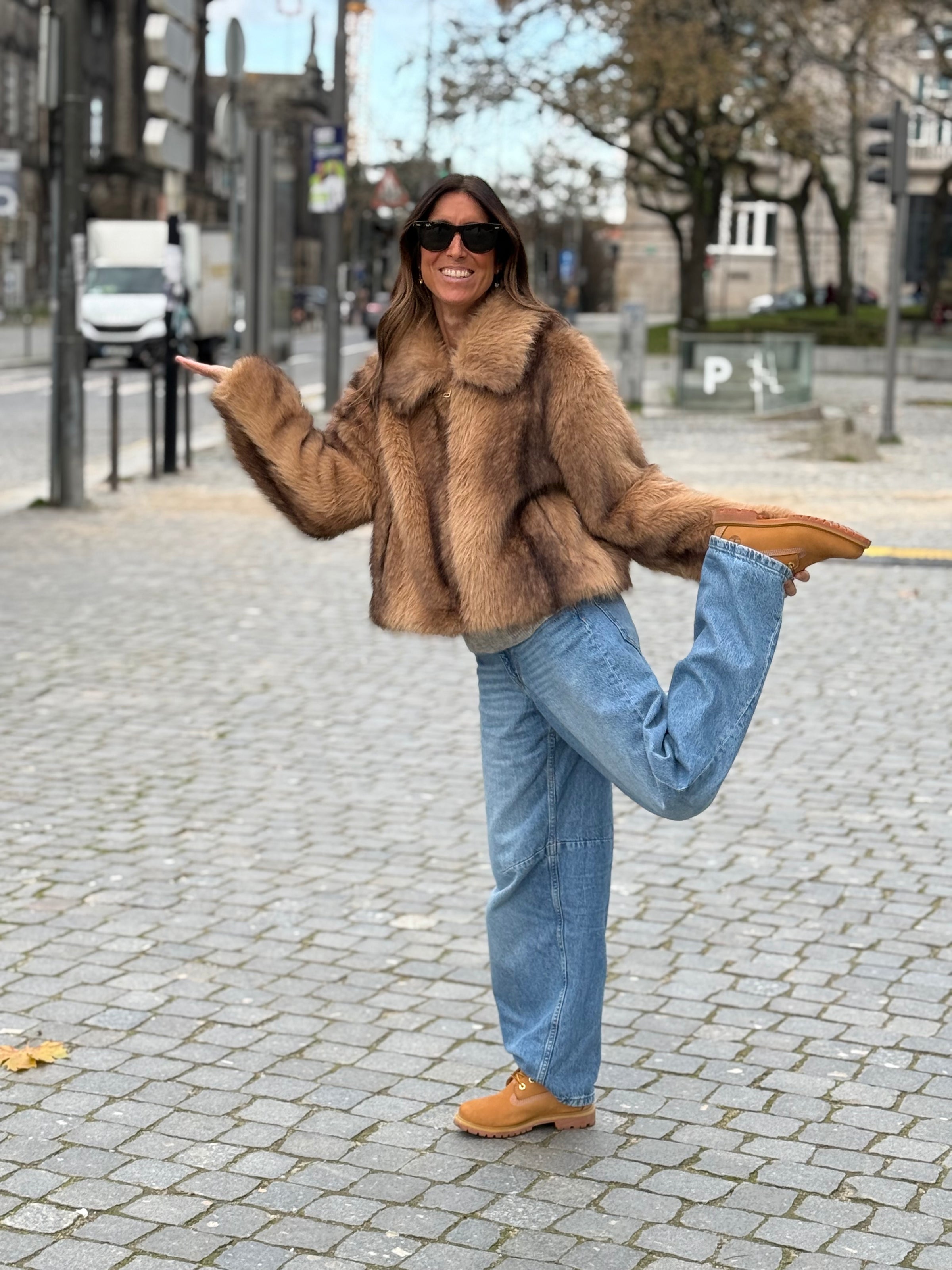 Casaco de Pêlo Fecho | Lulu