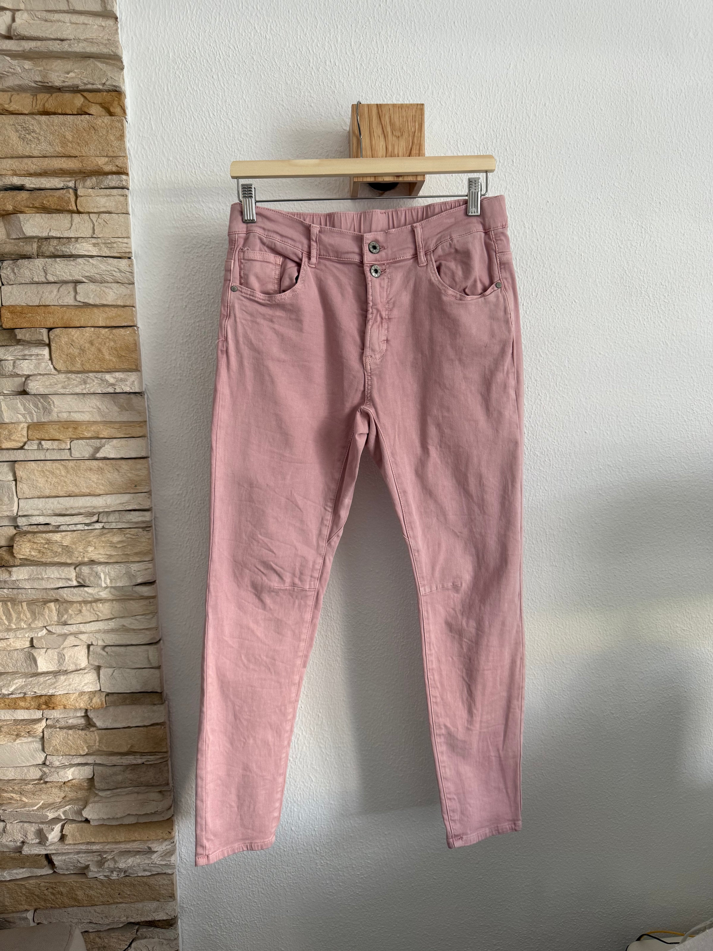 Calças de Ganga Nina | Rosa
