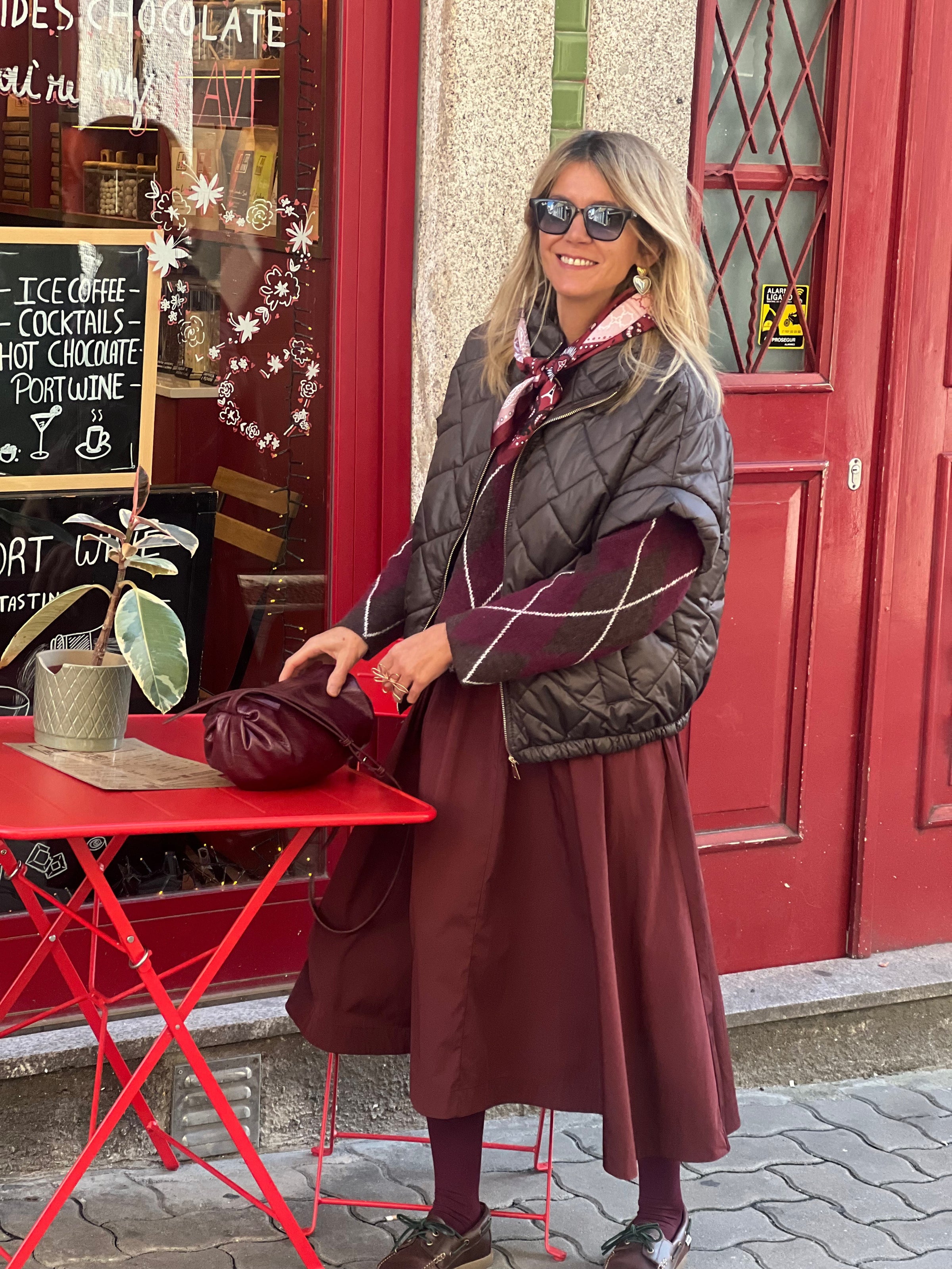 Colete Acolchoado e Oversize