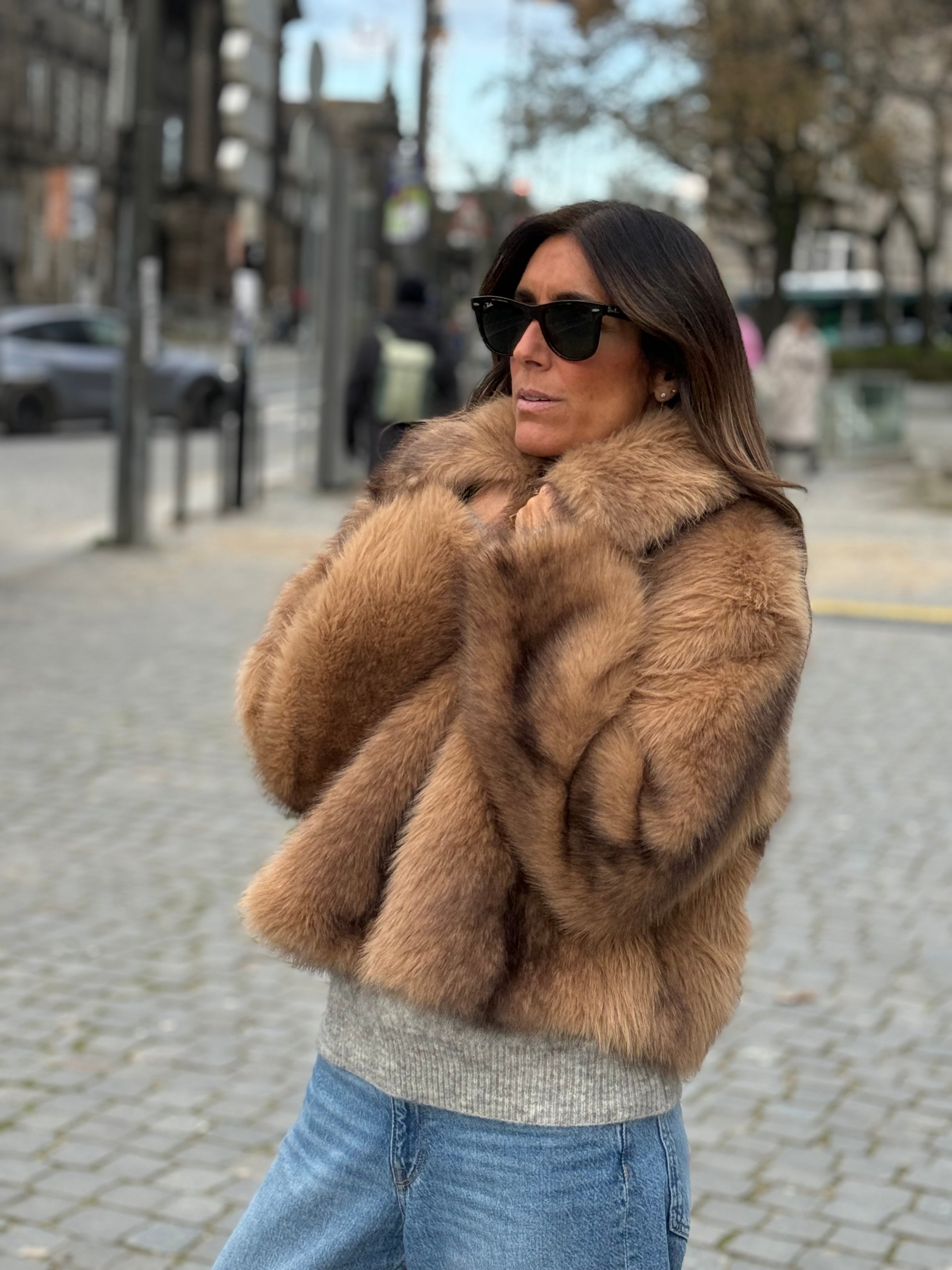 Casaco de Pêlo Fecho | Lulu