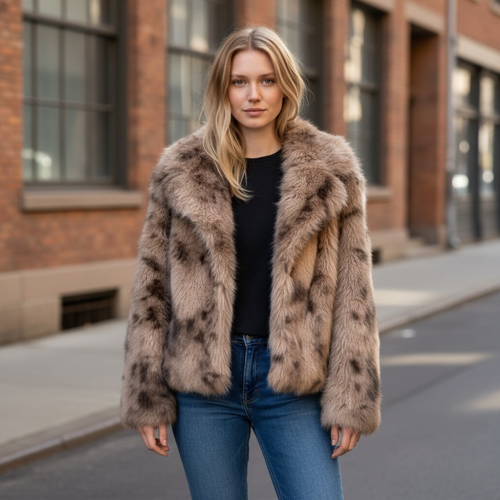 Casaco de Pêlo Camel | Liv