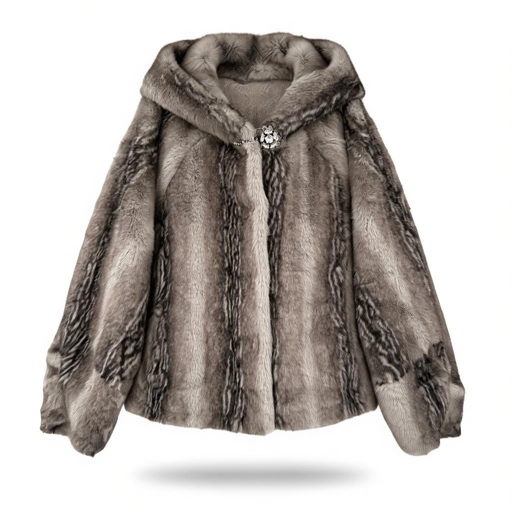 Casaco de Pêlo Cinzento | Katarina