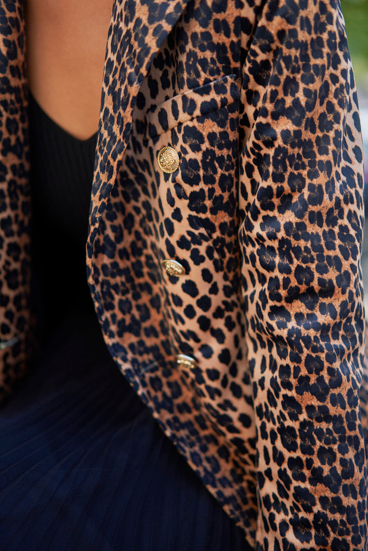 ANIMAL PRINT JACKET/BLAZER (FLUOR) | VIVIAN