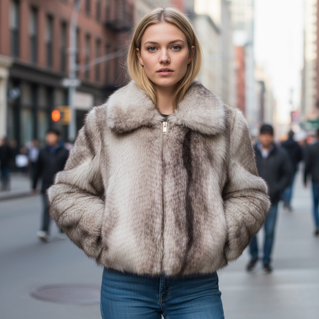 Casaco de Pêlo Fecho | Lulu