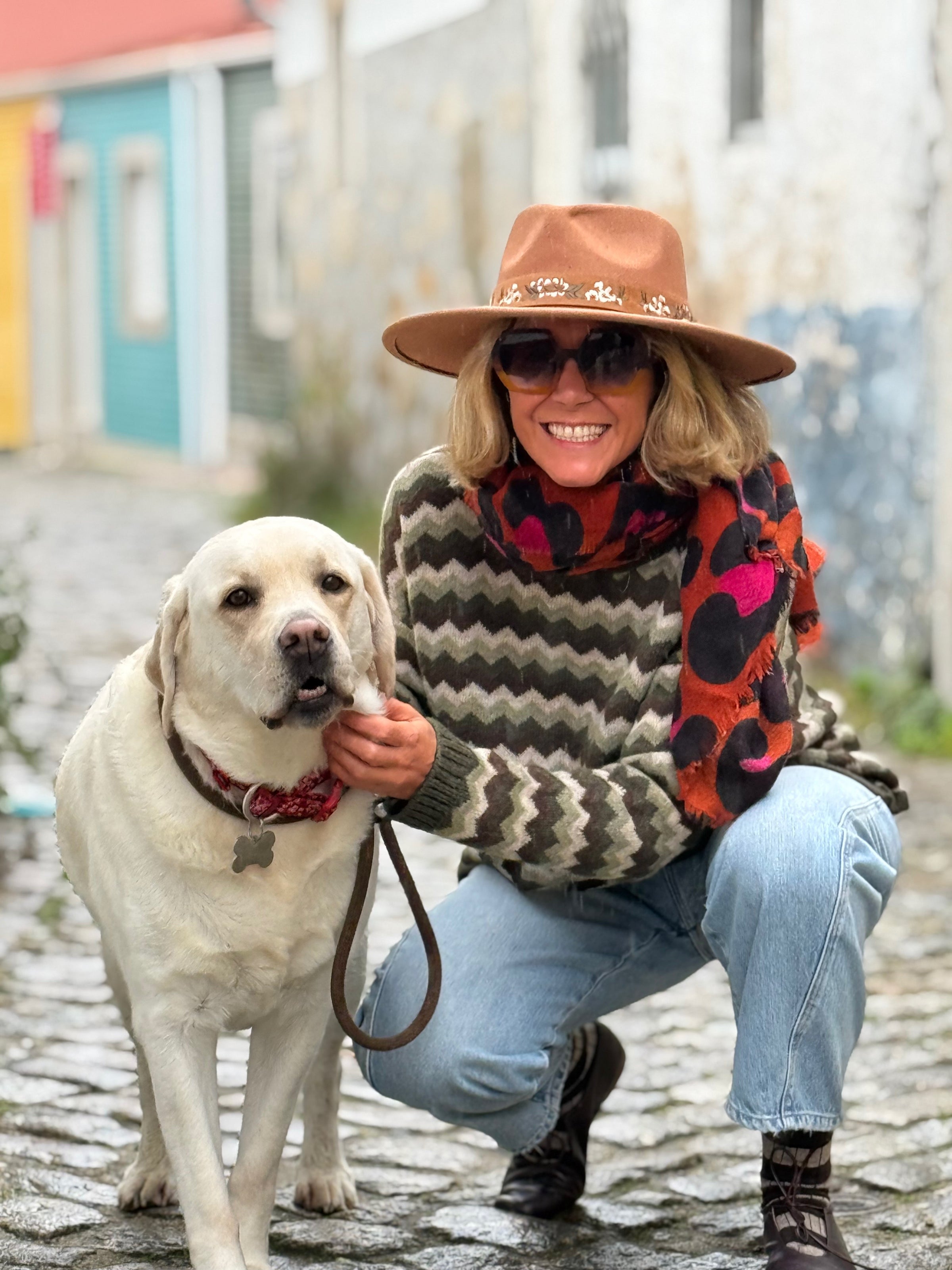 STARS CAMEL KNITTED SWEATSHIRT | NALA