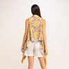 KIMONO LARGO CROCHET BEIGE | MELINA
