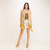 KIMONO LARGO CROCHET BEIGE | MELINA