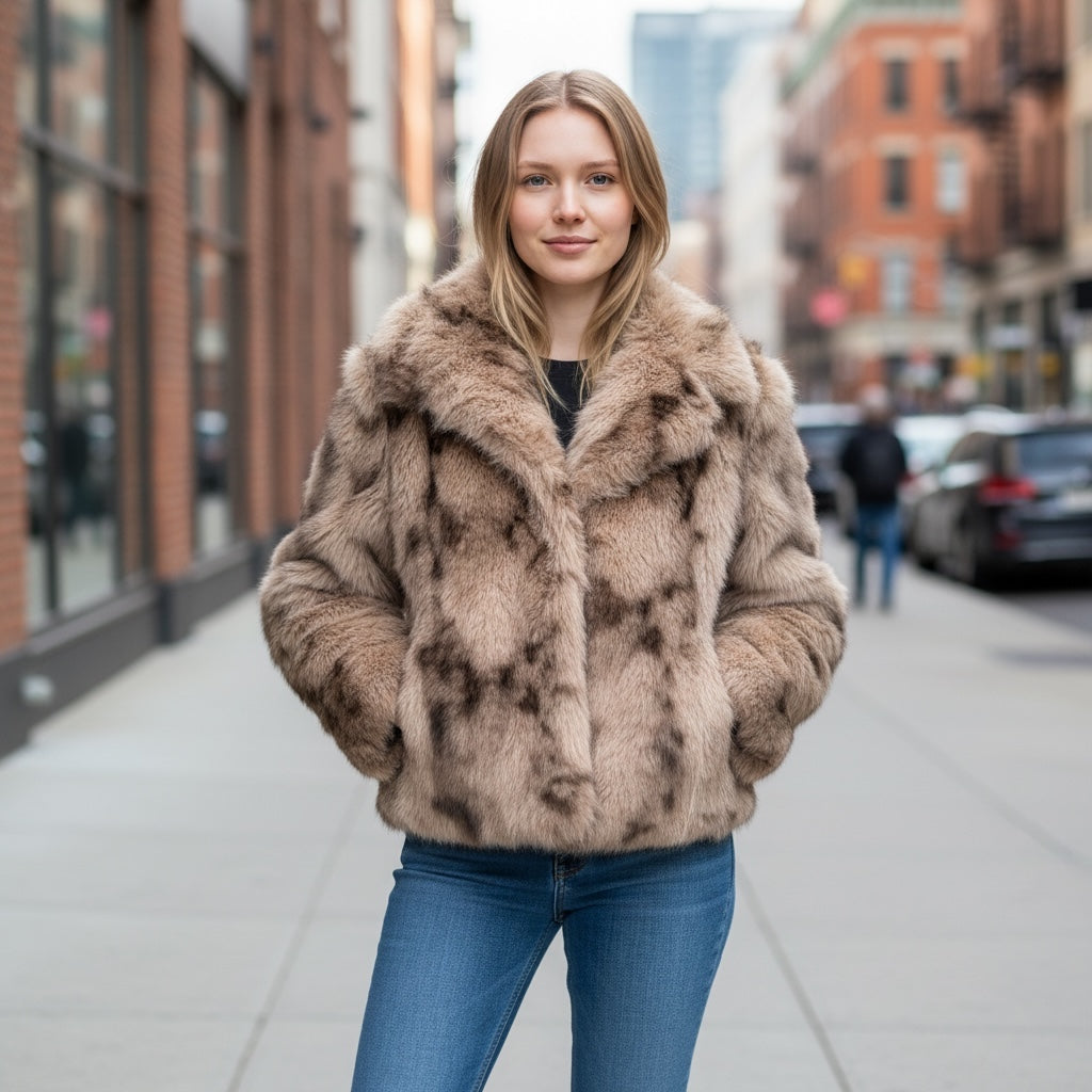 Casaco de Pêlo Camel | Liv