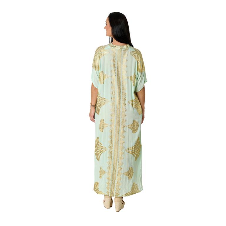 Vestido Largo Gold | Aqua