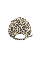 Boné Leopard print | Beige