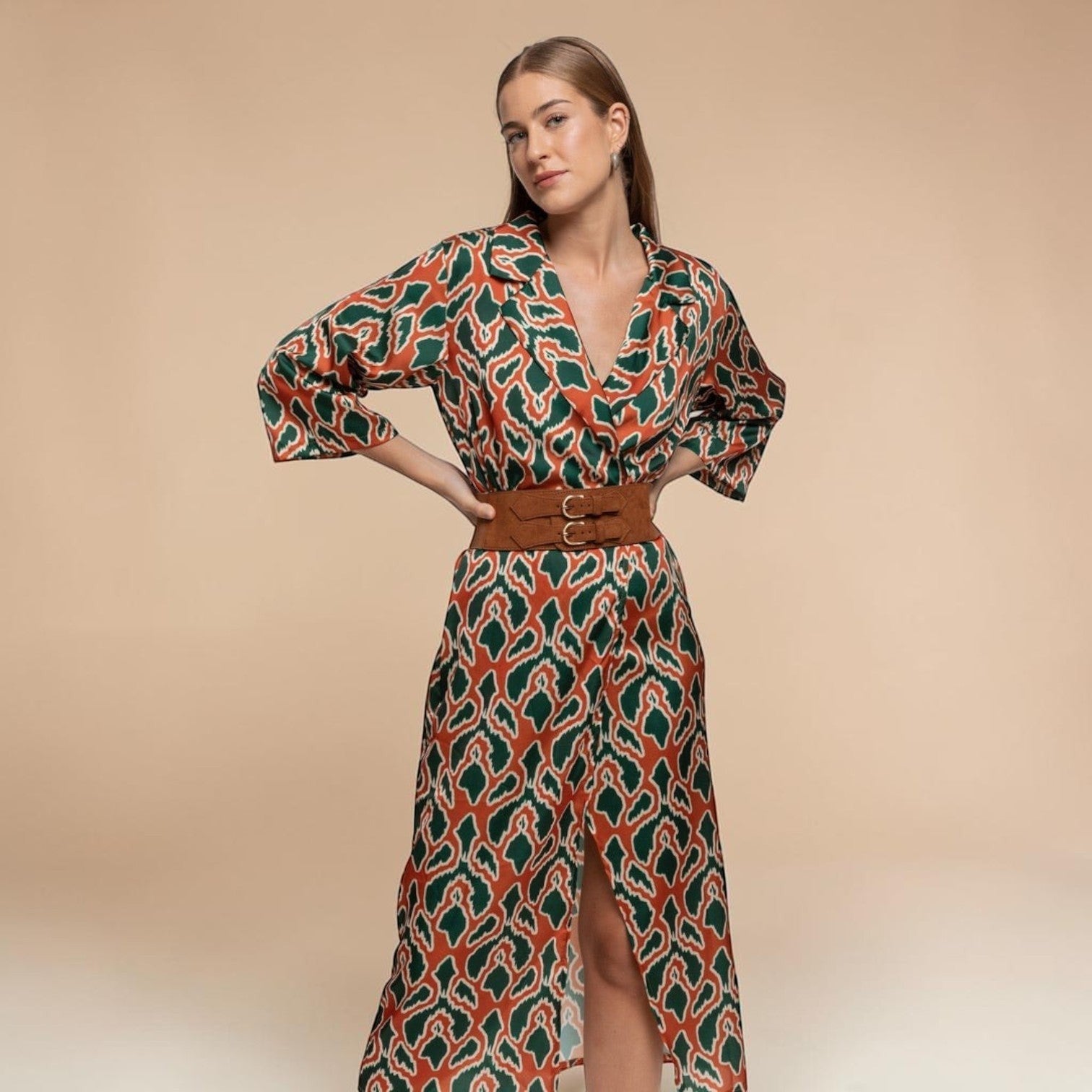 CROCHET DRESS (BEIGE) | OHANA