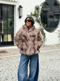 Casaco de Pêlo Camel | Liv