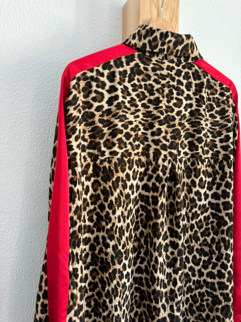 CHAQUETA/BLAZER ESTAMPADO ANIMAL (FLUOR) | VIVIAN