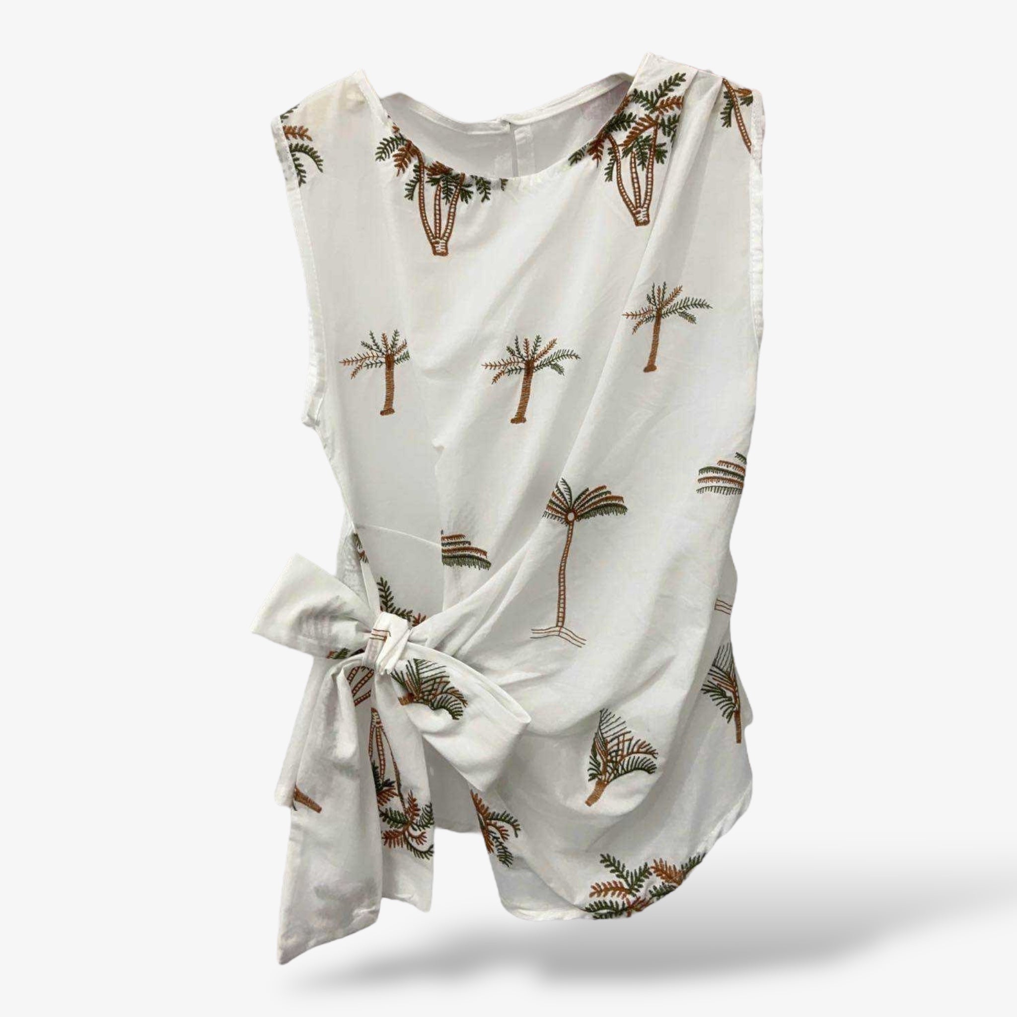 SUDADERA DE PUNTO CAMEL ESTRELLAS | NALA