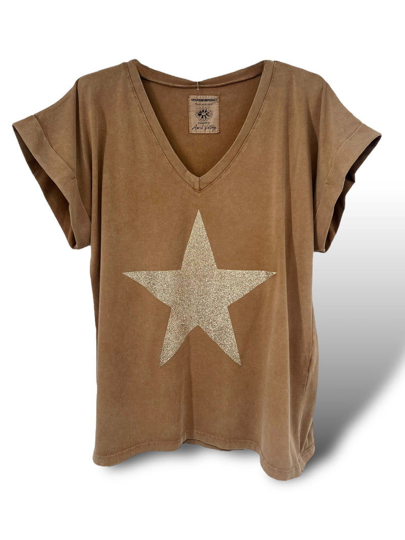 T-Shirt Camel | Big Star