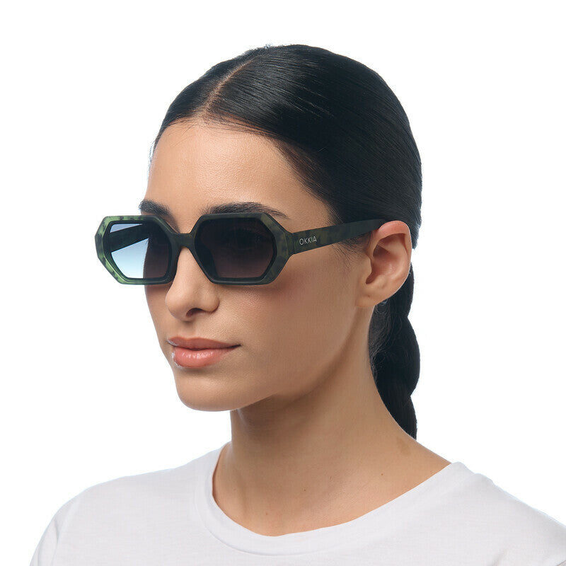 ANDREA Classic Havana Sunglasses - OKKIA