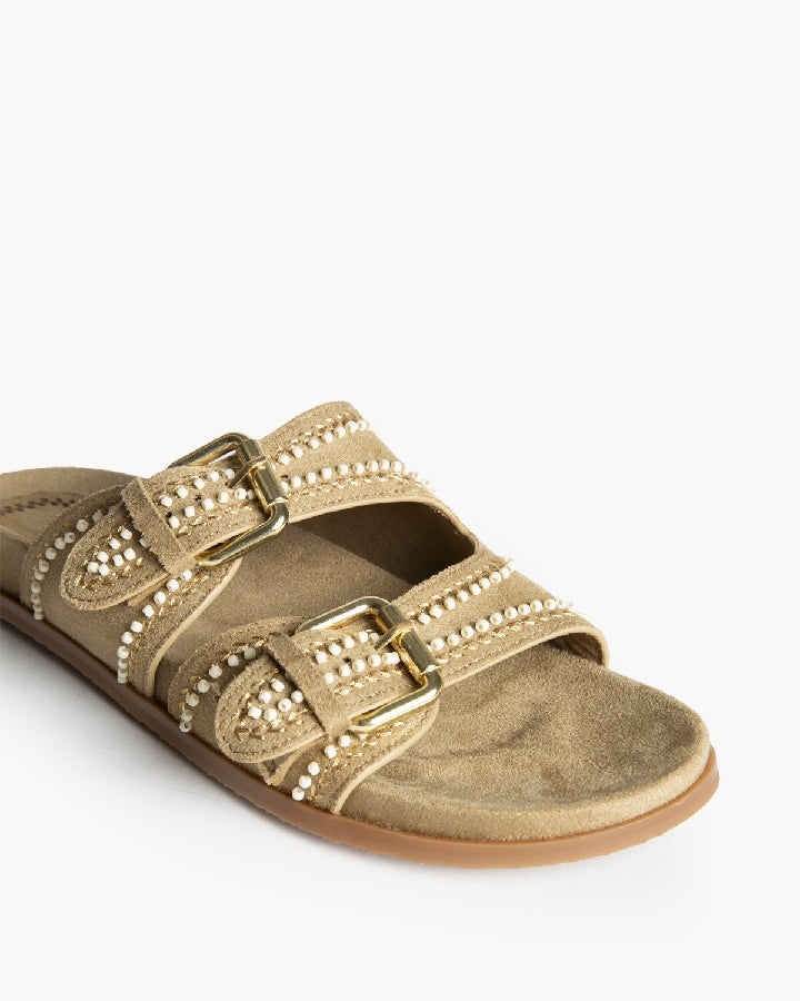 Sandálias Bordadas | Paris