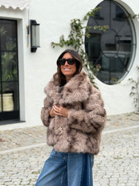 Casaco de Pêlo Camel | Liv