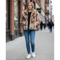 Casaco de Pêlo Camel | Liv