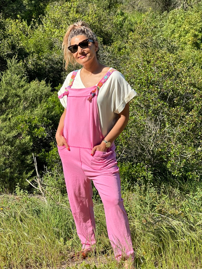 Jumpsuit  Flora - Rosa