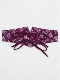 Cinto| Faixa de Tecido Estampado