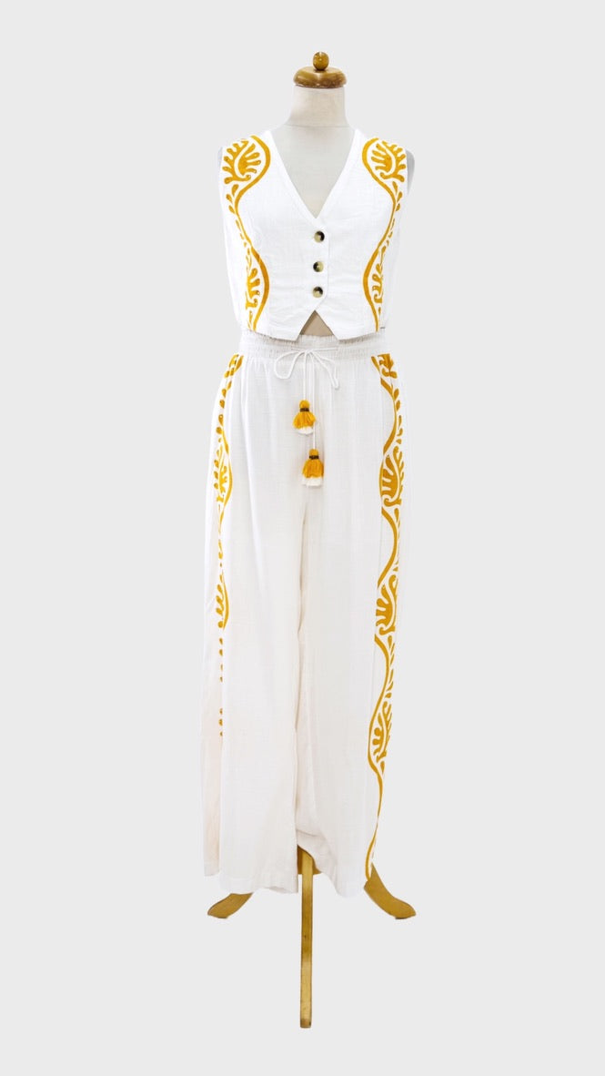 Conjunto Mahara  | Amarelo