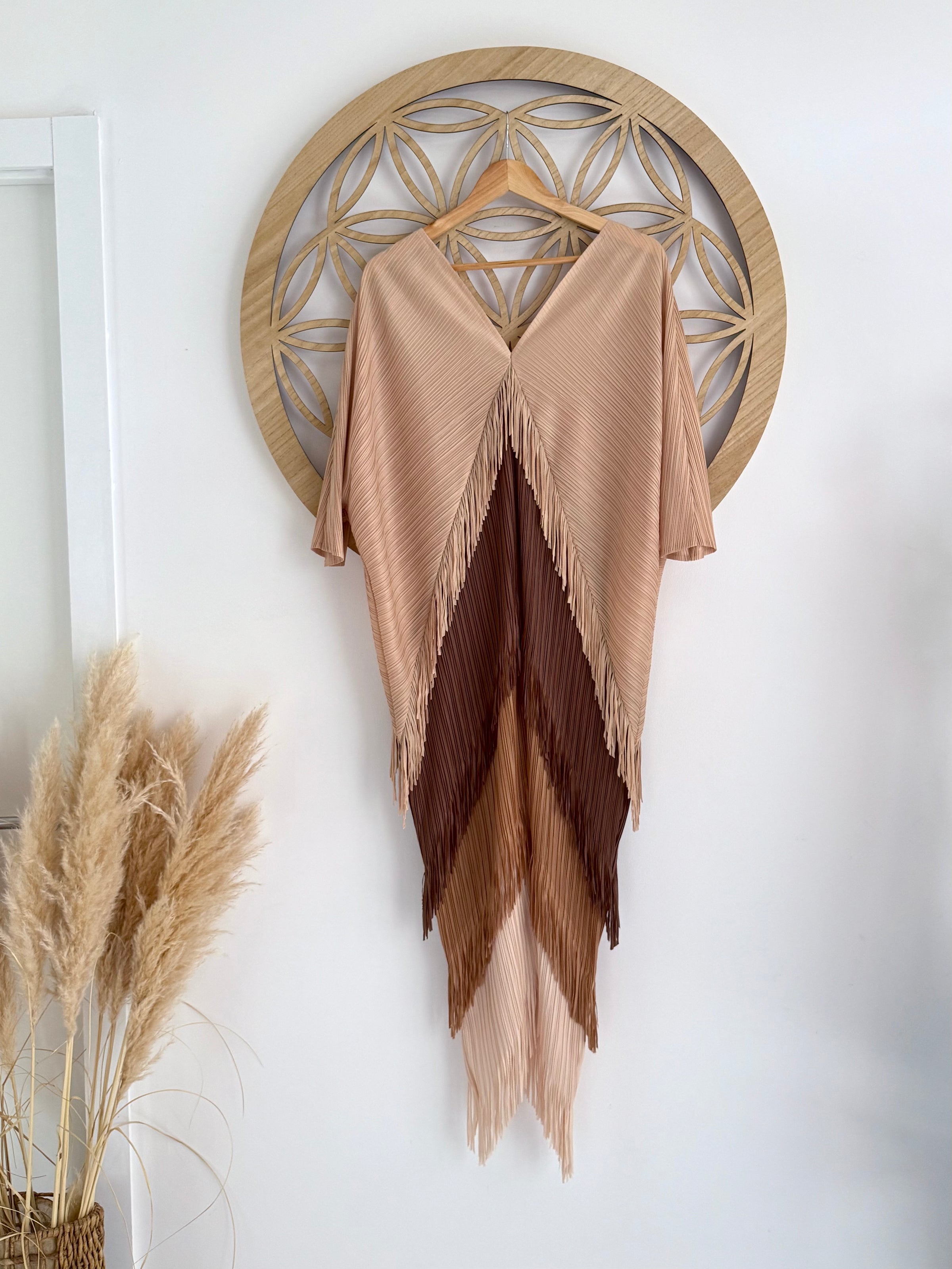 CROCHET DRESS (BEIGE) | OHANA