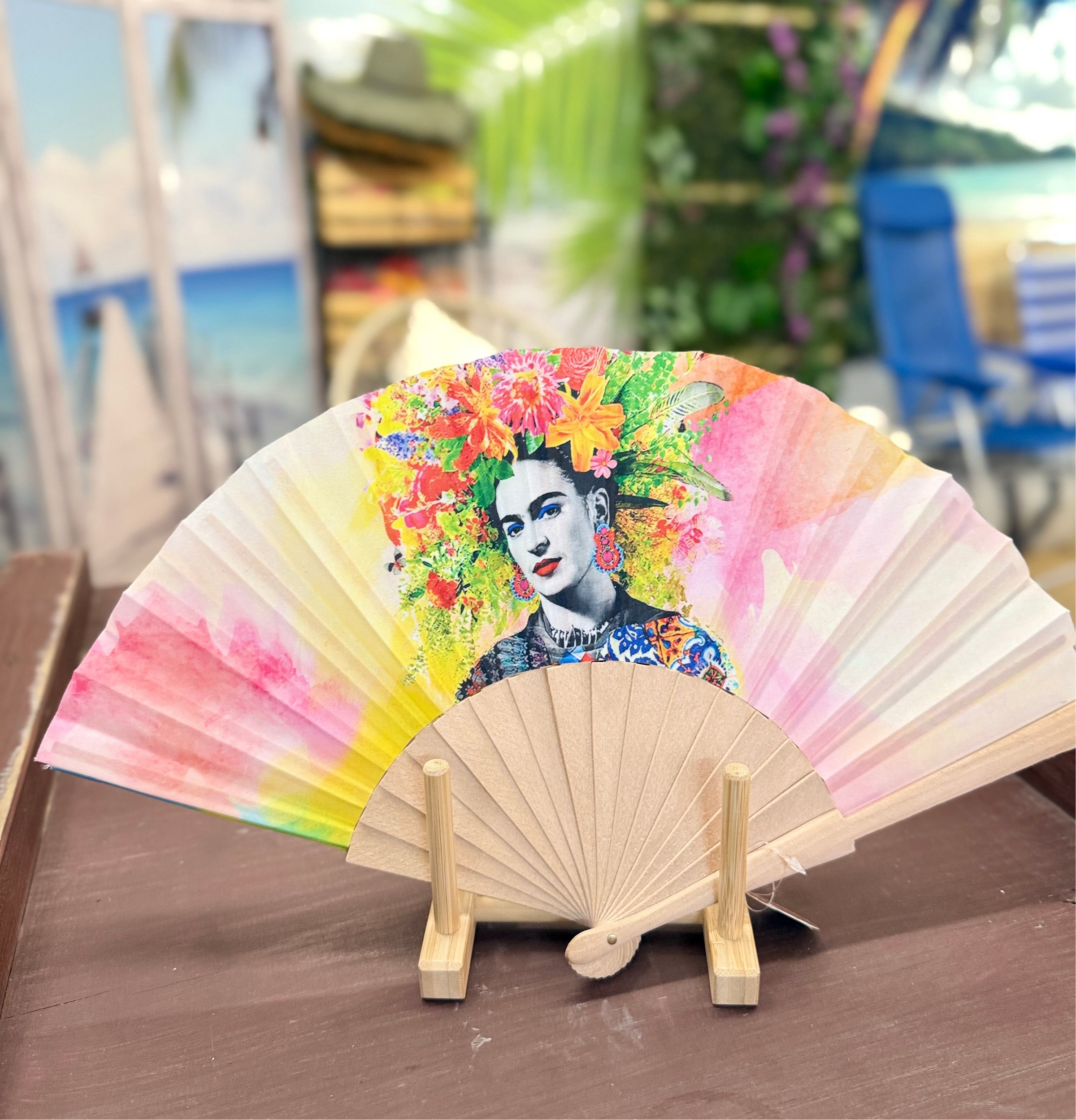Leque Frida Kahlo III