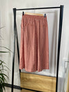 Calças Vichy Largas (Vermelho)