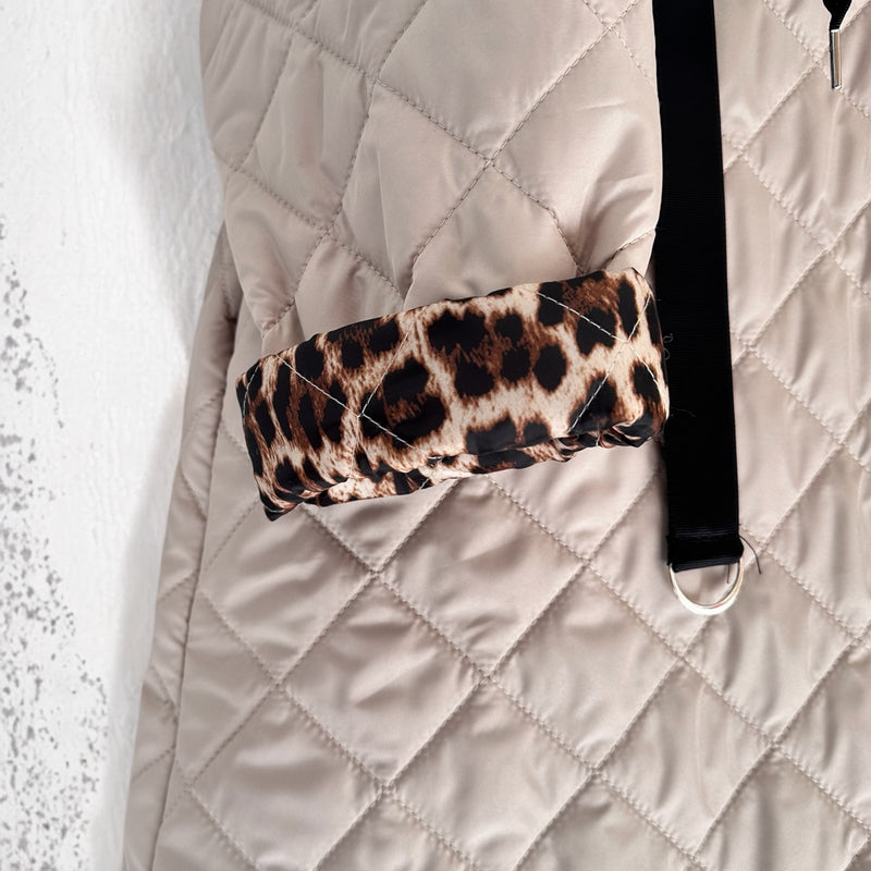 Parka animal print