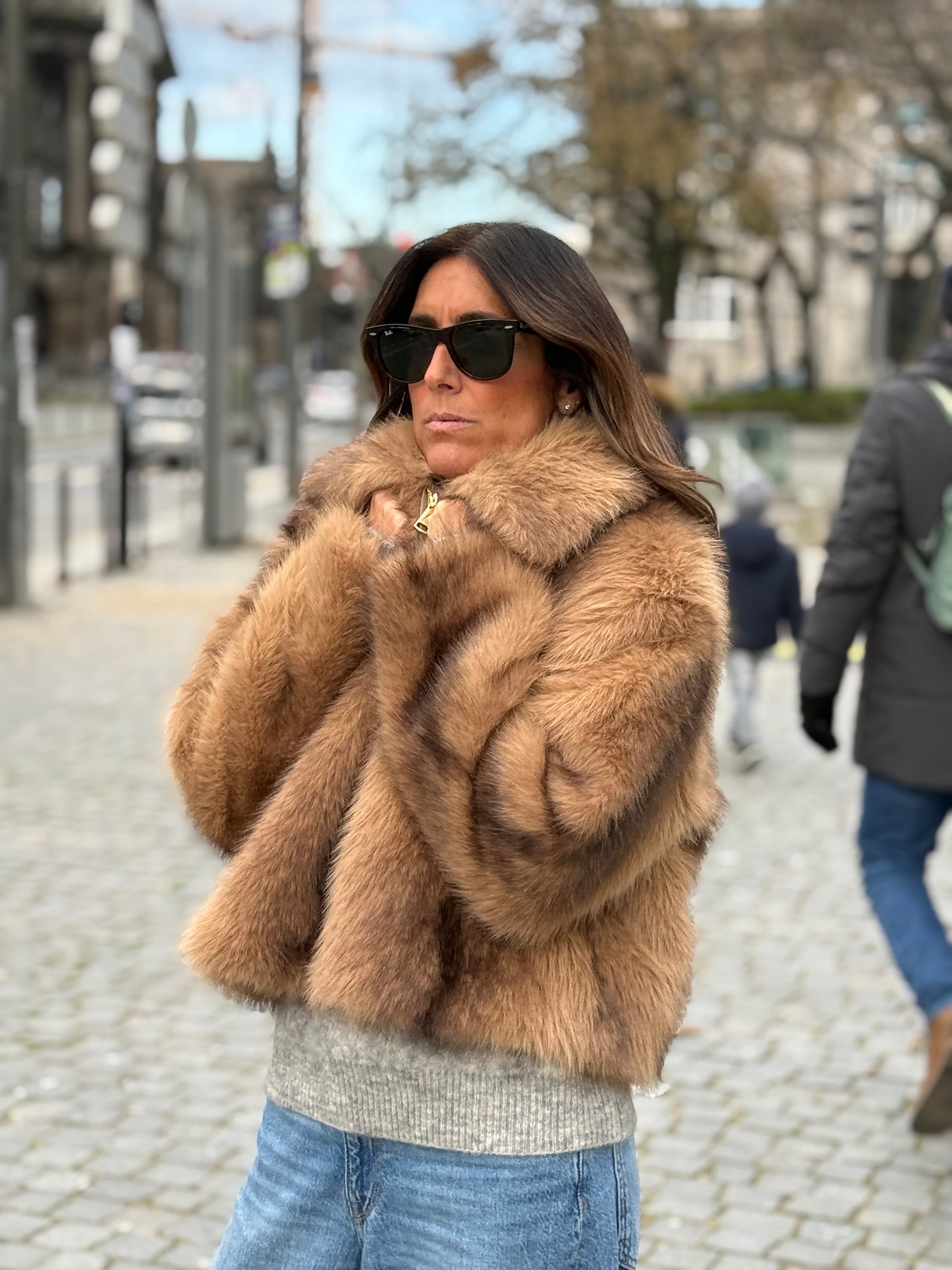 Casaco de Pêlo Fecho | Lulu