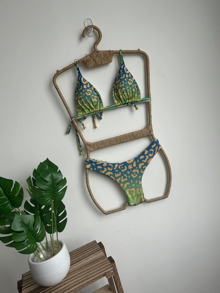 Biquíni Animal Print | Cortininha & Asa Delta | GRINE BEACHWEAR - GRINE