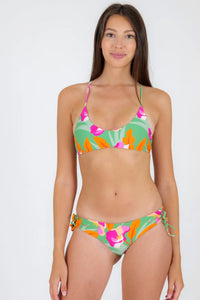 Top Green - Bloom Bralette