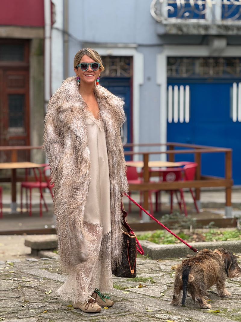 Vestido comprido| Renda