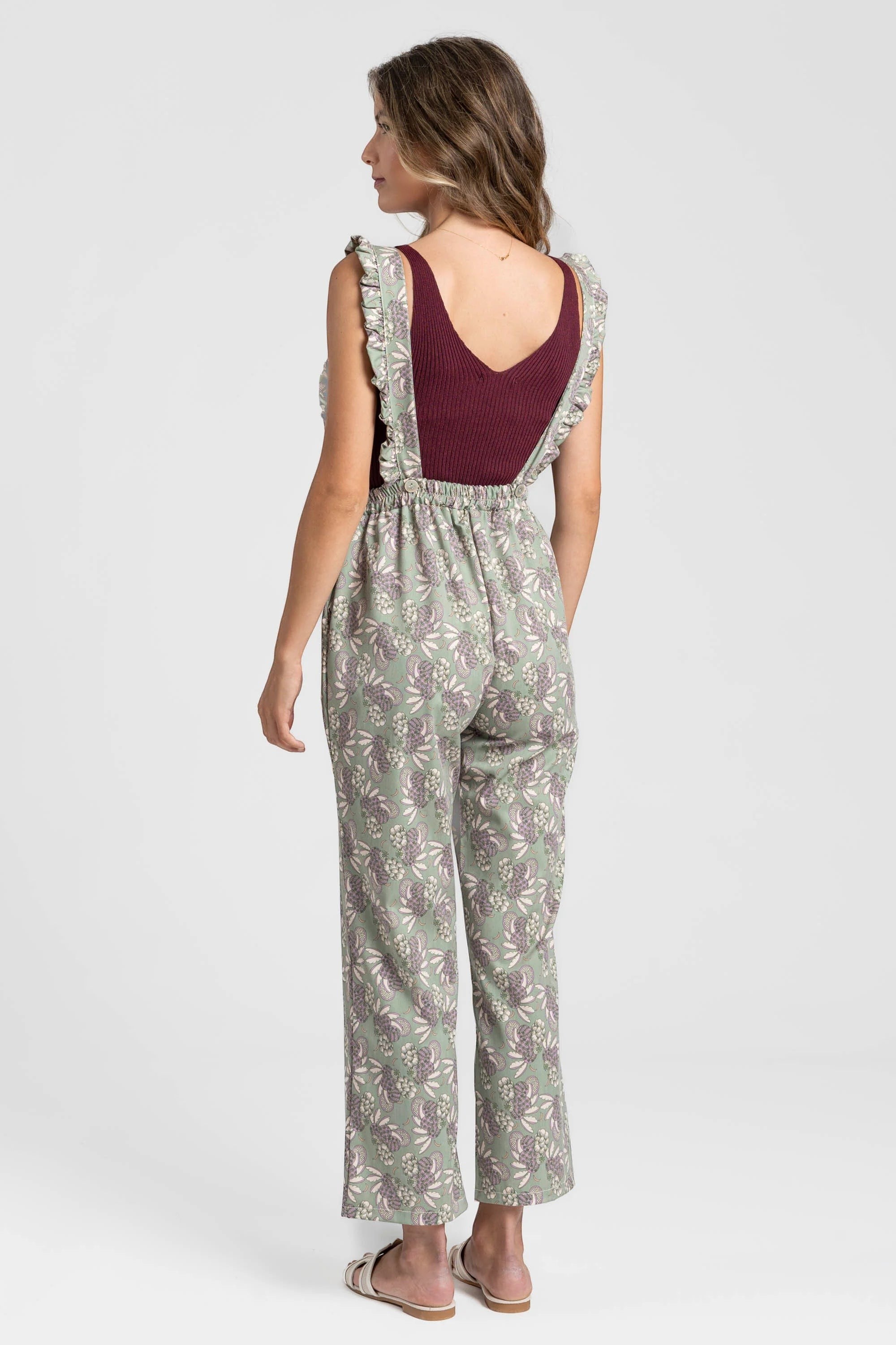 SET: JACKET + PANTS (GREEN) | PERLA