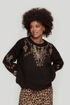 STARS CAMEL KNITTED SWEATSHIRT | NALA