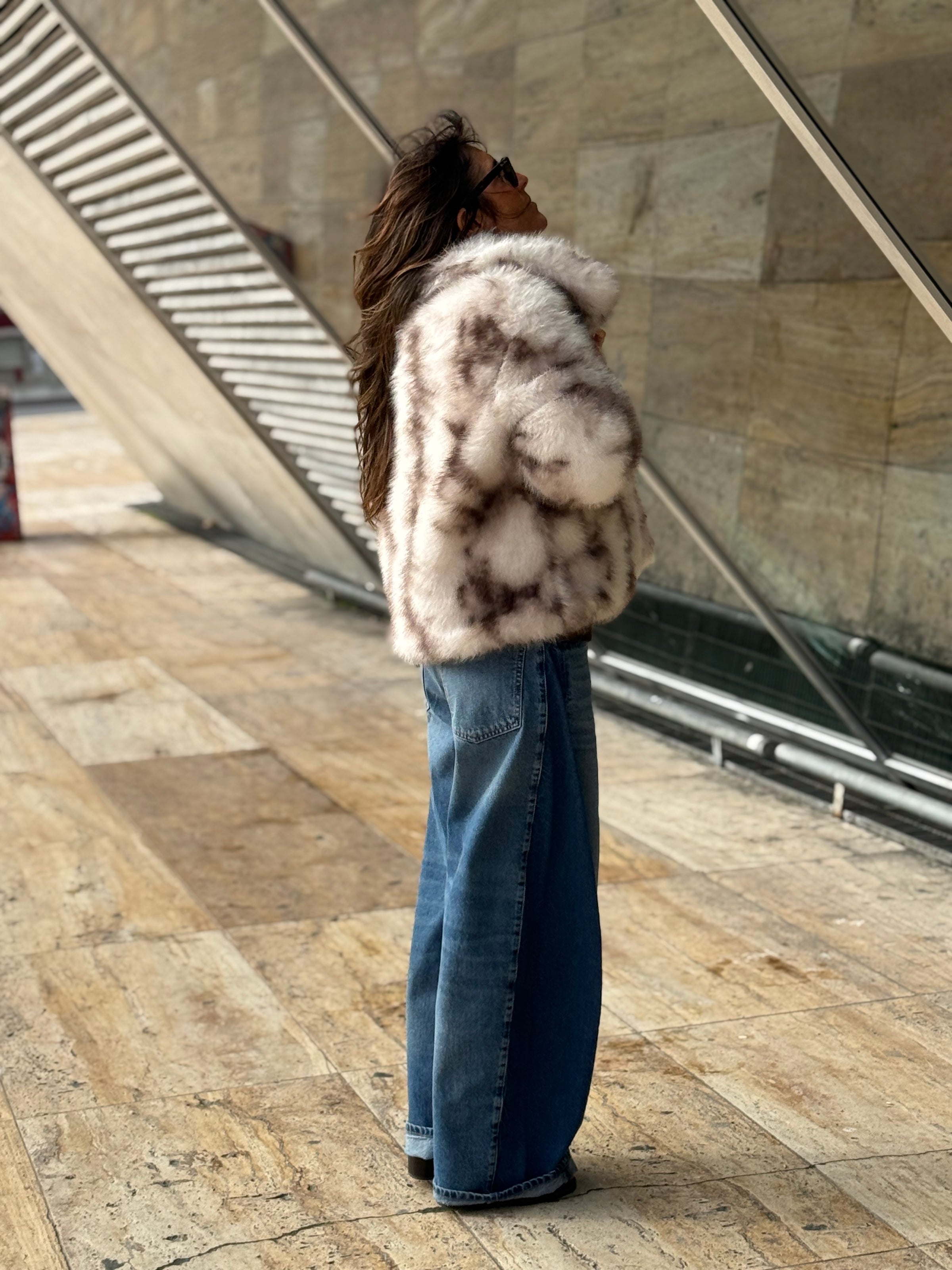 Casaco de Pêlo Branco | Liv