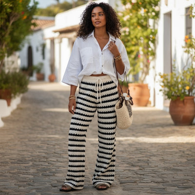 Knit Trousers | LÉA