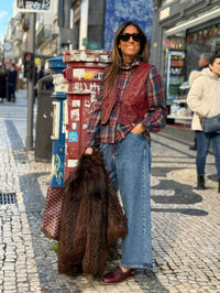 Colete Chester  PU | Preto