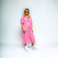 Vestido de fiesta - Rosa 