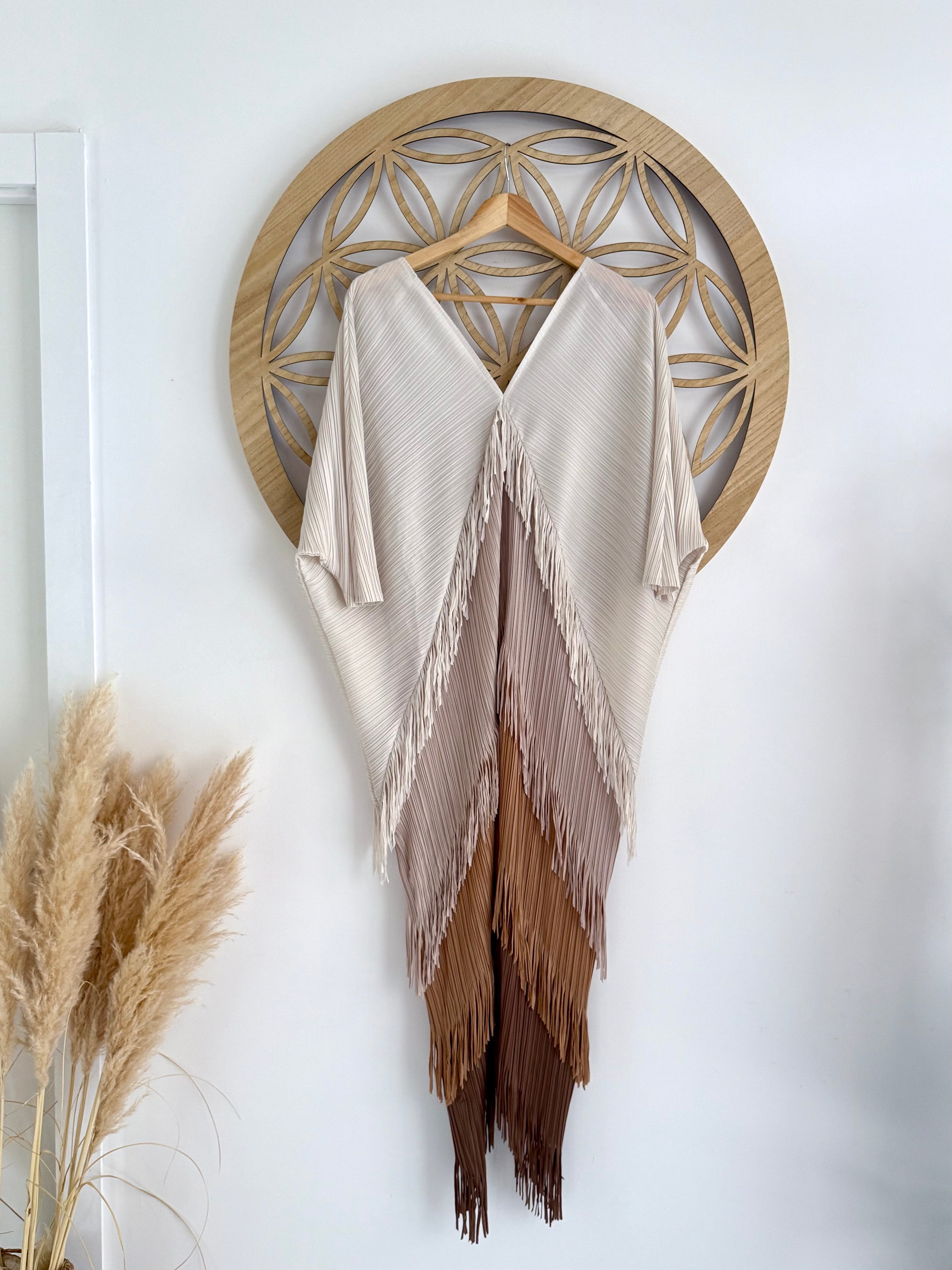 VESTIDO CROCHET (BEIGE) | OHANA