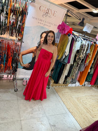Vestido Vermelho Algodão  | Mary