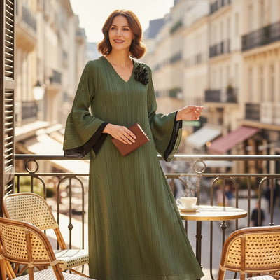 CROCHET DRESS (BEIGE) | OHANA