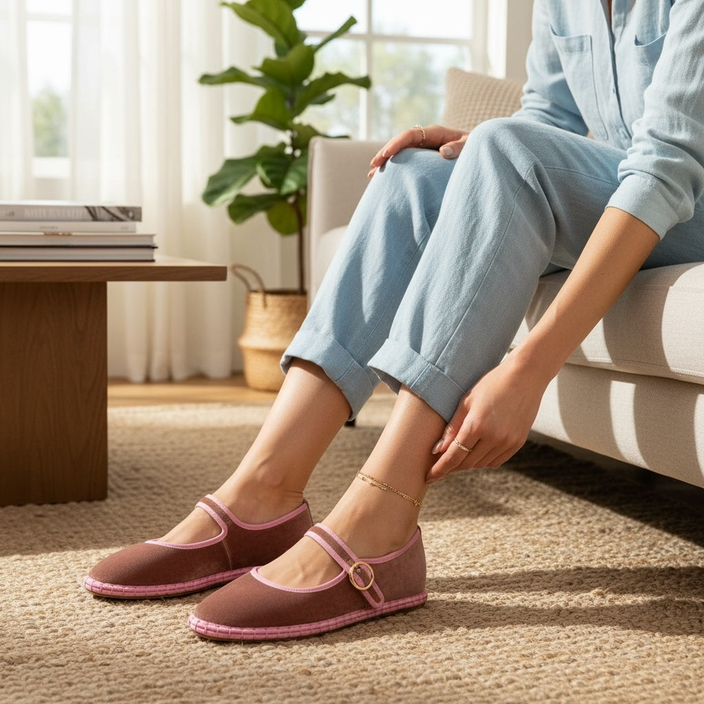 Zapatillas deportivas| Zapatillas rosas vintage