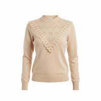 STARS CAMEL KNITTED SWEATSHIRT | NALA